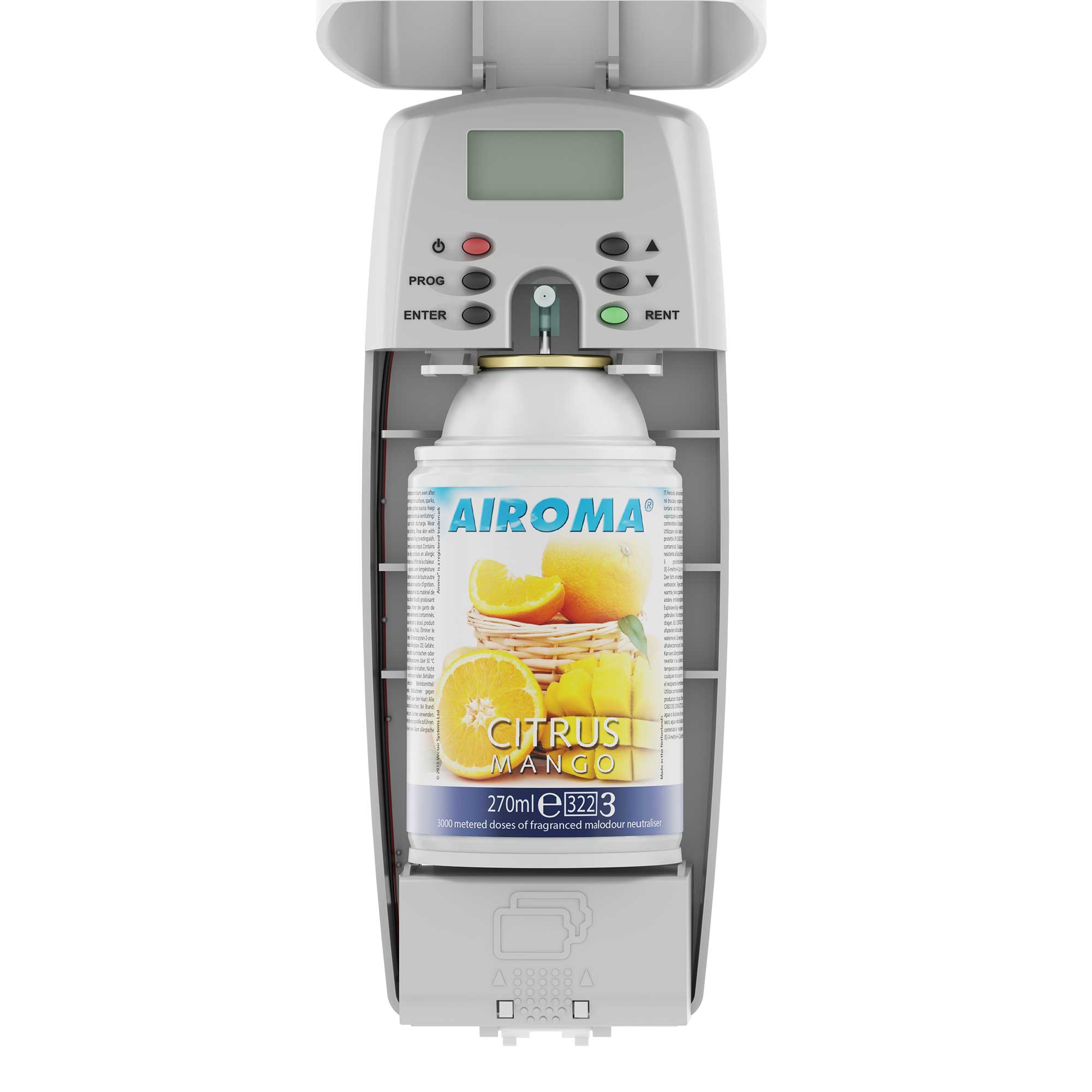 Airoma Dispenser Open With Refill